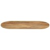Dessus de table 140x60x3,8 cm ovale bois massif de manguier 560909560909