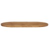 Dessus de table 90x40x2,5 cm ovale bois massif de manguier 560911560911