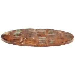 Dessus de table Ø 80x1,5 cm rond bois massif de récupération 560916560916