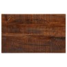 Dessus de table 50x20x2,5 cm rectangulaire bois massif récupéré 560953560953