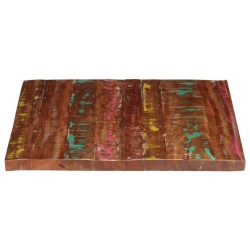 Dessus de table 90x80x3,8 cm rectangulaire bois massif récupéré 560954560954