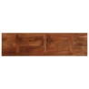 Dessus de table 100x20x2,5cm rectangulaire bois massif récupéré 560955560955
