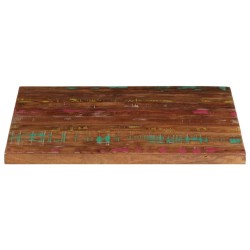 Dessus de table 80x80x3,8 cm carré bois massif de récupération 560960560960