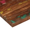 Dessus de table 80x80x3,8 cm carré bois massif de récupération 560960560960