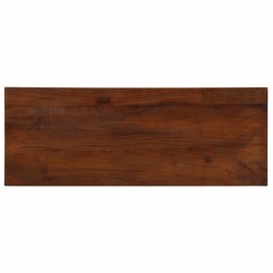 Dessus de table 70x40x3,8 cm rectangulaire bois massif récupéré 560967560967