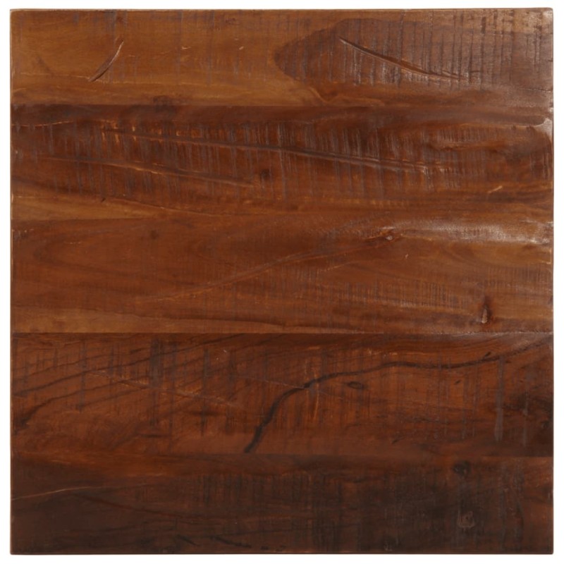 Dessus de table 50x50x3,8 cm carré bois massif de récupération 560970560970