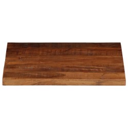 Dessus de table 50x50x3,8 cm carré bois massif de récupération 560970560970