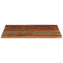 Dessus de table 100x60x3,8cm rectangulaire bois massif récupéré 560980560980