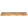 Dessus de table rectangulaire bois massif de manguier brut 560990560990
