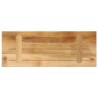 Dessus de table rectangulaire bois massif de manguier brut 560990560990
