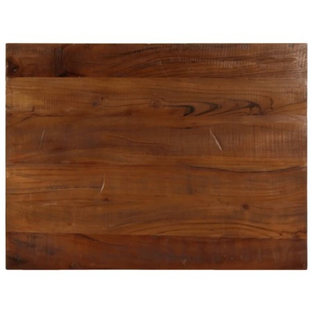 Dessus de table 90x60x2,5 cm rectangulaire bois massif récupéré 560995560995