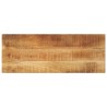 Dessus de table rectangulaire bois massif de manguier brut 560998560998