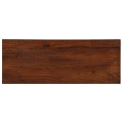 Dessus de table 70x30x2,5 cm rectangulaire bois massif récupéré 560999560999