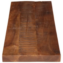 Dessus de table 100x30x2,5cm rectangulaire bois massif récupéré 561000561000