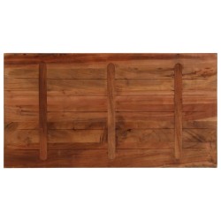 Dessus de table 100x50x2,5cm rectangulaire bois massif récupéré 561001561001