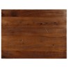Dessus de table 80x50x2,5 cm rectangulaire bois massif récupéré 561004561004