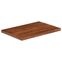 Dessus de table 70x60x2,5 cm rectangulaire bois massif récupéré 561005561005
