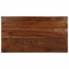 Dessus de table 100x60x2,5cm rectangulaire bois massif récupéré 561006561006