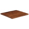 Dessus de table 70x70x2,5 cm carré bois massif de récupération 561007561007