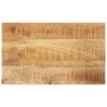 Dessus de table rectangulaire bois massif de manguier brut 561008561008