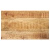 Dessus de table rectangulaire bois massif manguier brut 561009561009
