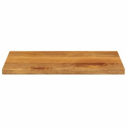 Dessus de table 50x20x2,5 cm rectangulaire bois massif manguier 561011561011
