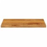 Dessus de table 50x20x2,5 cm rectangulaire bois massif manguier 561011561011