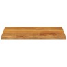 Dessus de table 60x20x2,5 cm rectangulaire bois massif manguier 561012561012