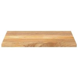 Dessus de table 90x70x3,8 cm rectangulaire bois massif manguier 561015561015