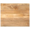 Dessus de table 110x80x3,8cm rectangulaire bois massif manguier 561021561021