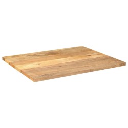 Dessus de table 110x80x3,8cm rectangulaire bois massif manguier 561021561021