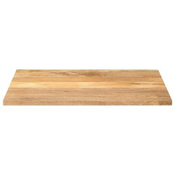 Dessus de table 110x80x3,8cm rectangulaire bois massif manguier 561021561021