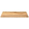 Dessus de table 110x80x3,8cm rectangulaire bois massif manguier 561021561021