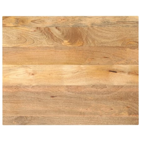 Dessus de table 100x80x3,8cm rectangulaire bois massif manguier 561022561022