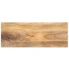Dessus de table 80x40x3,8 cm rectangulaire bois massif manguier 561025561025