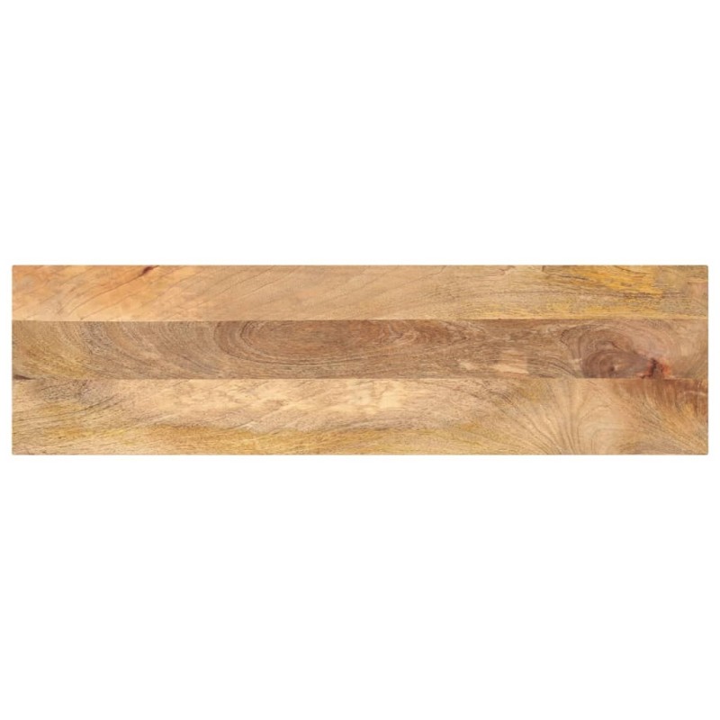 Dessus de table 100x40x3,8cm rectangulaire bois massif manguier 561027561027