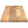 Dessus de table 100x40x3,8cm rectangulaire bois massif manguier 561027561027