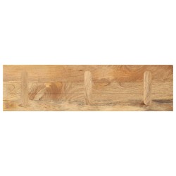 Dessus de table 100x40x3,8cm rectangulaire bois massif manguier 561027561027