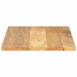 Dessus de table 90x60x3,8 cm rectangulaire bois massif manguier 561034561034