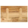 Dessus de table rectangulaire bois massif manguier brut 561038561038