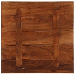 Dessus de table 40x40x3,8 cm carré bois massif de récupération 561039561039