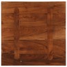 Dessus de table 40x40x3,8 cm carré bois massif de récupération 561039561039