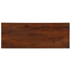 Dessus de table 90x20x3,8 cm rectangulaire bois massif récupéré 561040561040
