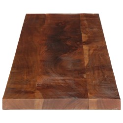 Dessus de table 160x20x3,8cm rectangulaire bois massif récupéré 561041561041