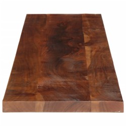 Dessus de table 180x20x3,8cm rectangulaire bois massif récupéré 561042561042
