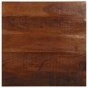 Dessus de table 60x60x3,8 cm carré bois massif de récupération 561046561046