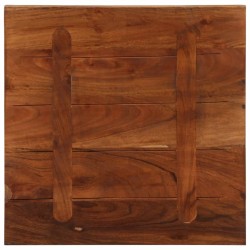 Dessus de table 60x60x3,8 cm carré bois massif de récupération 561046561046