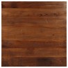 Dessus de table 90x90x2,5 cm carré bois massif de récupération 561053561053