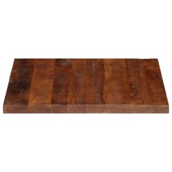 Dessus de table 90x90x2,5 cm carré bois massif de récupération 561053561053