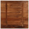 Dessus de table 90x90x2,5 cm carré bois massif de récupération 561053561053